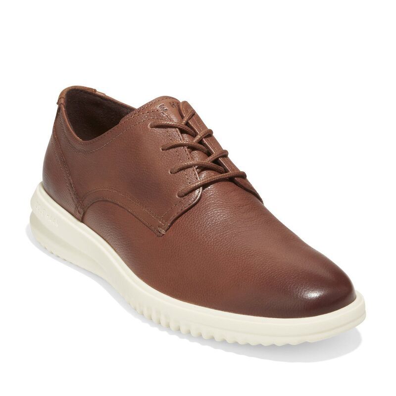 コールハーン メンズ シューズ オックスフォード レザー Cole Haan Grand Mens Leather Oxford Shoes British Tan タン