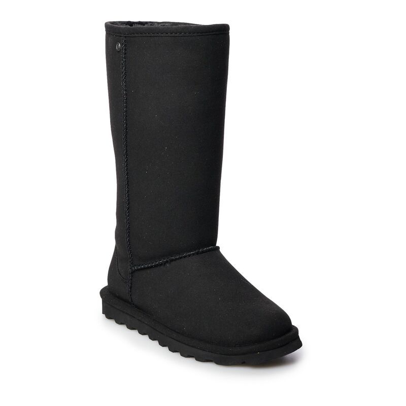 ベアパウ レディース シューズ ブーツ・レインブーツ Bearpaw Elle Womens Vegan Boots Black ブラック