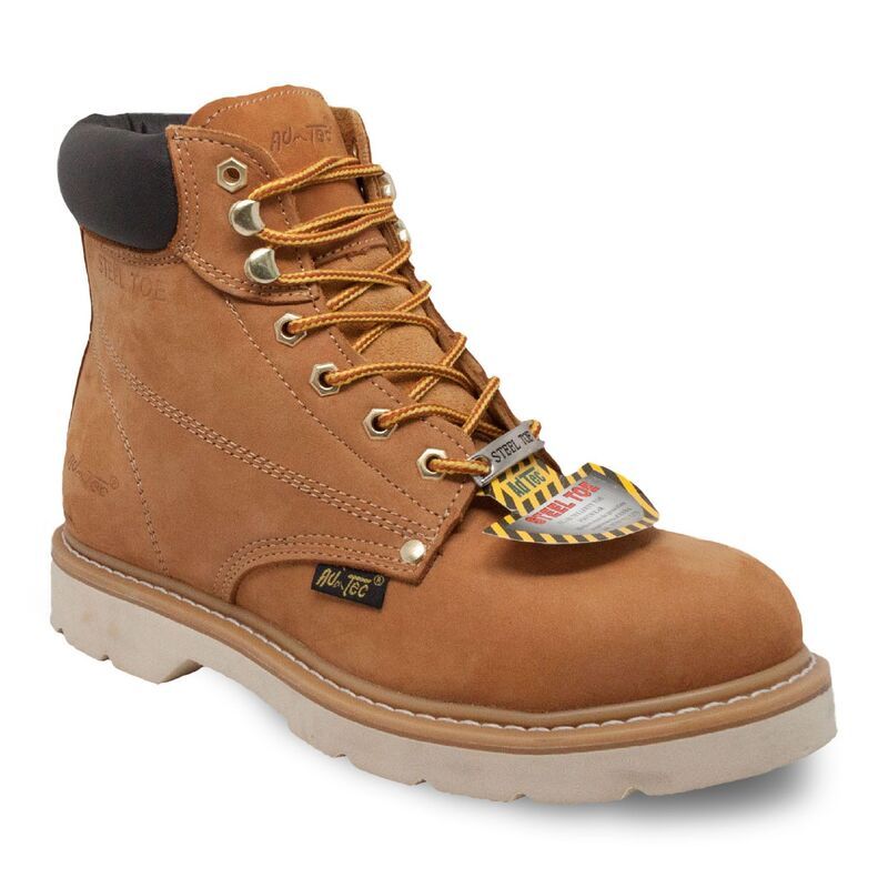 アドテック メンズ シューズ ブーツ・レインブーツ Tシャツ AdTeclassic II Mensteel Toe Work Boots Tan タン