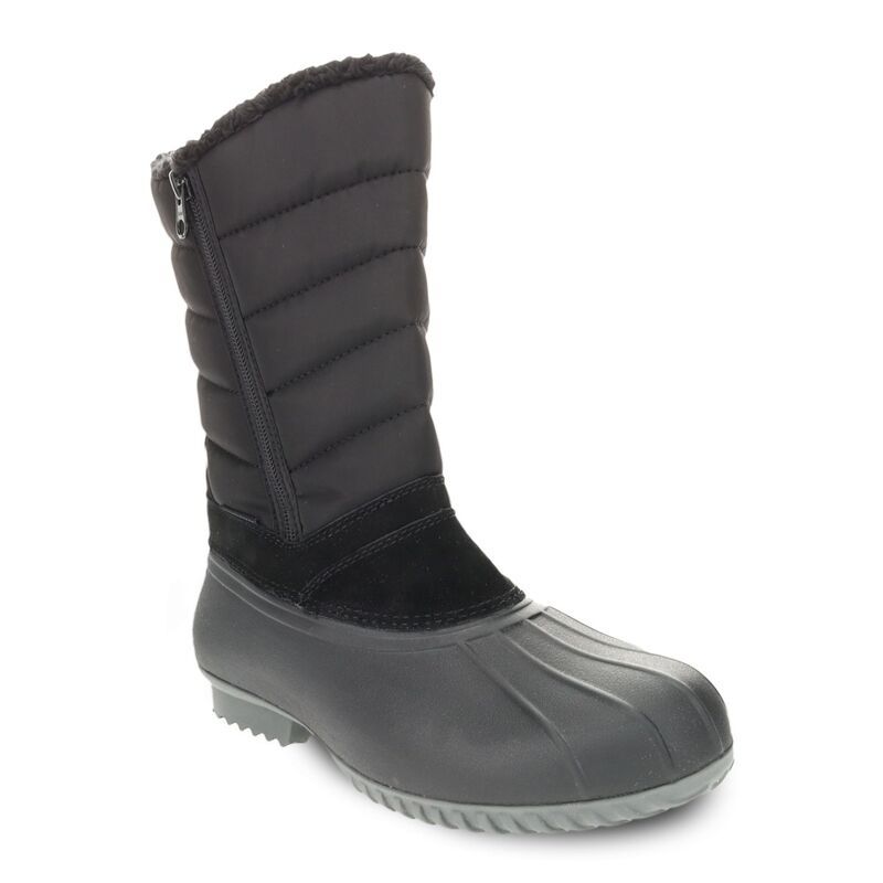 プロペット レディース シューズ ブーツ・レインブーツ Propet Illia Womens Waterproof Winter Boots Black ブラック