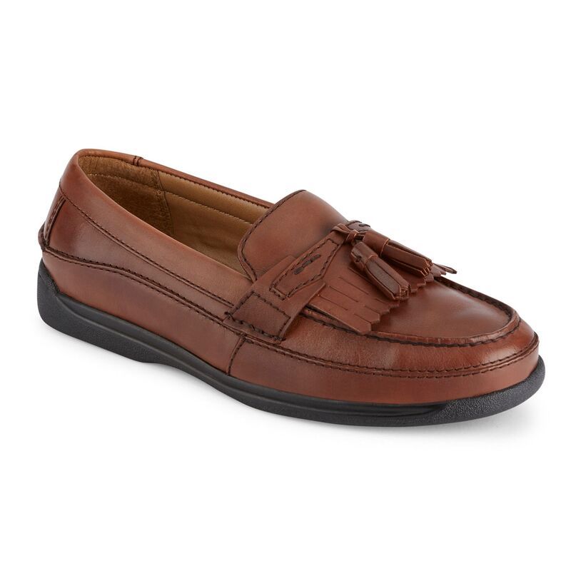 ドッカーズ メンズ シューズ スリッポン・ローファー DockersR Sinclair Mens Loafers Antique Brown ブラウン