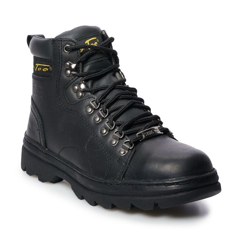 アドテック メンズ シューズ ブーツ・レインブーツ Tシャツ AdTec 1980 Mensteel Toe Hiking Boots Black ブラック
