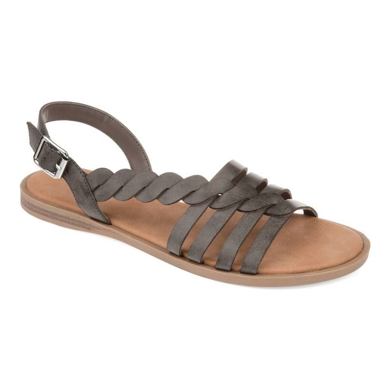 ジャーニー レディース シューズ サンダル Journee Solay Womensandals Gray グレー