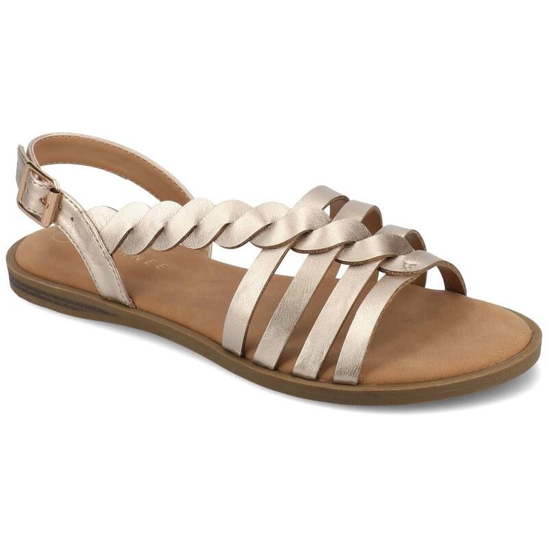 ジャーニー レディース シューズ サンダル Journee Solay Womensandals Champagne シャンパン 12,565円