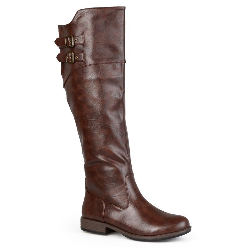 ジュルネ コレクション レディース シューズ ブーツ・レインブーツ Journee Collection Tori Womens KneeHigh Boots Brown ブラウン