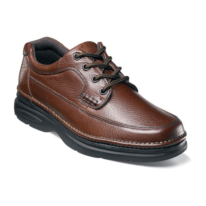 ノンブッシュ メンズ シューズ オックスフォード Nunn BushR Cameron Mens Moc Toe Casual Oxford Shoes Brown ブラウン