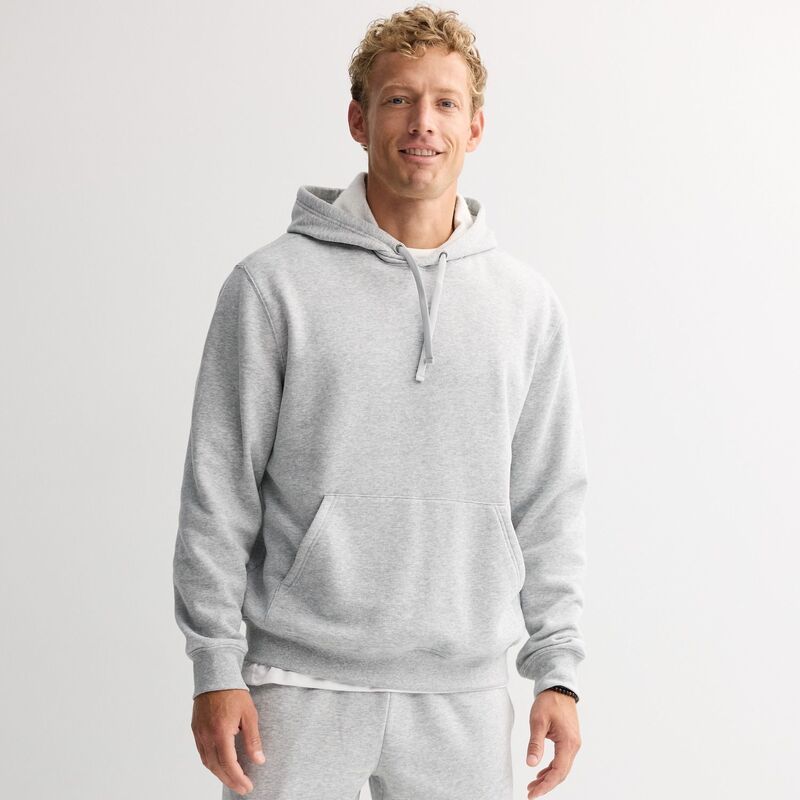 Tek Gear メンズ トップス Tシャツ フリース パーカー Mens Tek Gear Ultra Soft Fleece Hoodie Athletic Grey Heather グレー
