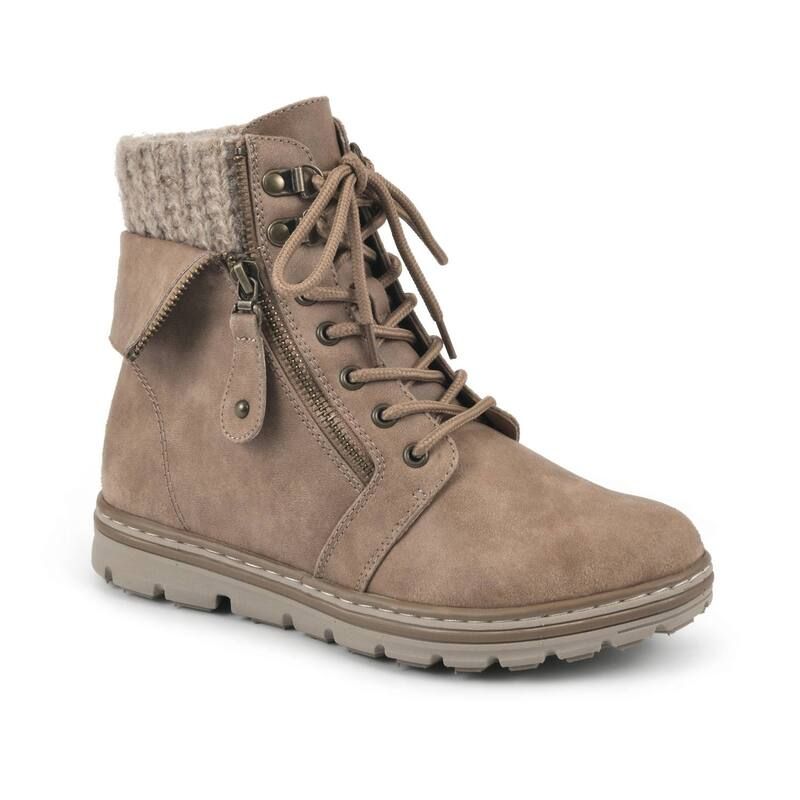 クリフバイホワイトマウンテン レディース シューズ ブーツ・レインブーツ Cliffs by White Mountain Kaylee Womens Hiker Boots Beige ベージュ