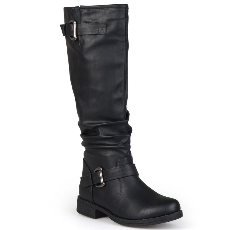 ジュルネ コレクション レディース シューズ ブーツ・レインブーツ Journee Collection Stormy Womens KneeHigh Boots Black ブラック