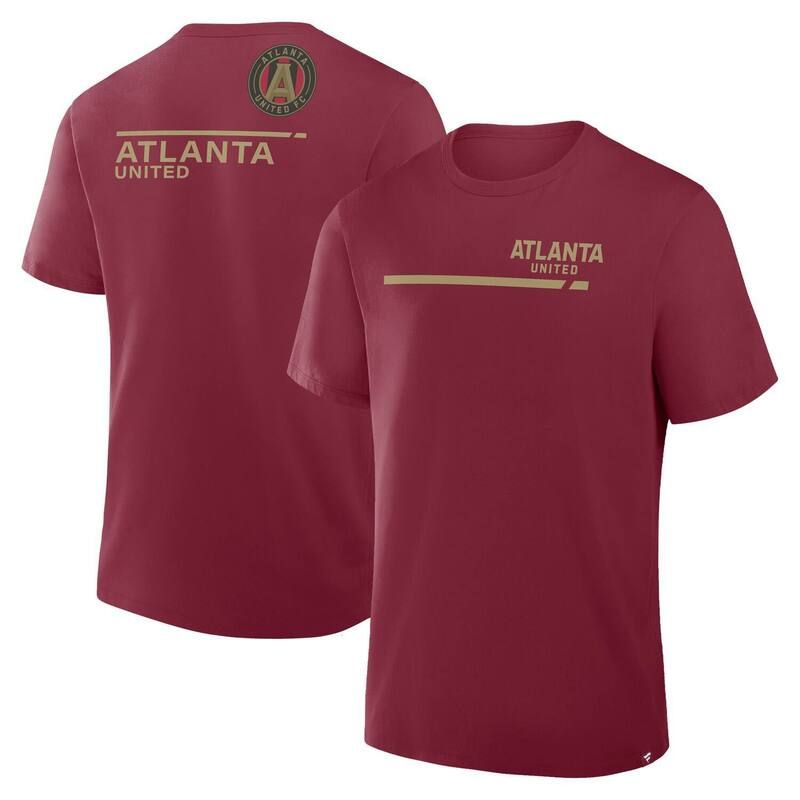 ファナティクス メンズ トップス Tシャツ Mens Fanatics Red Atlanta United FCorner Kick Legacy TShirt Atu Red レッド