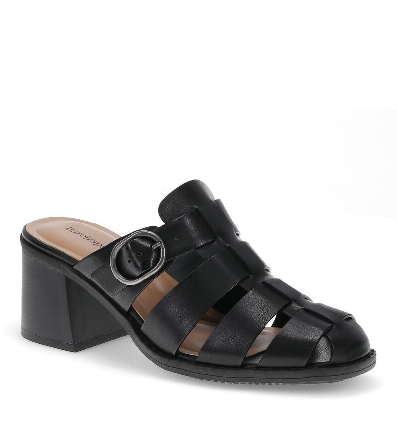 ベアトラップス レディース シューズ サンダル ヒール Baretraps Whitnie Womens Block Heel Sandals Black ブラック