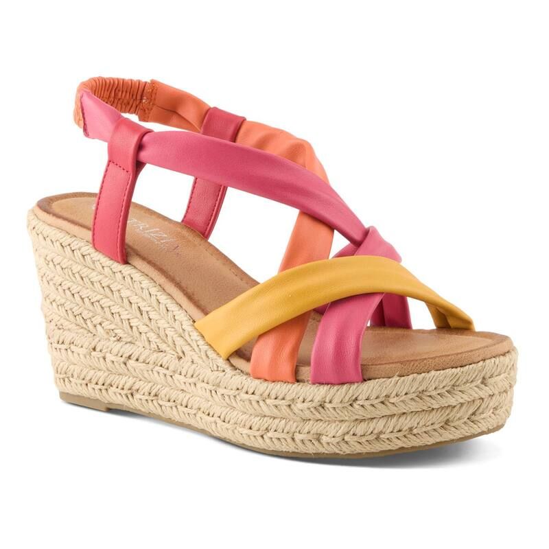 パトリシア レディース シューズ サンダル Patrizia Shakayla Womens Wedge Sandals Yellow Multi イエロー