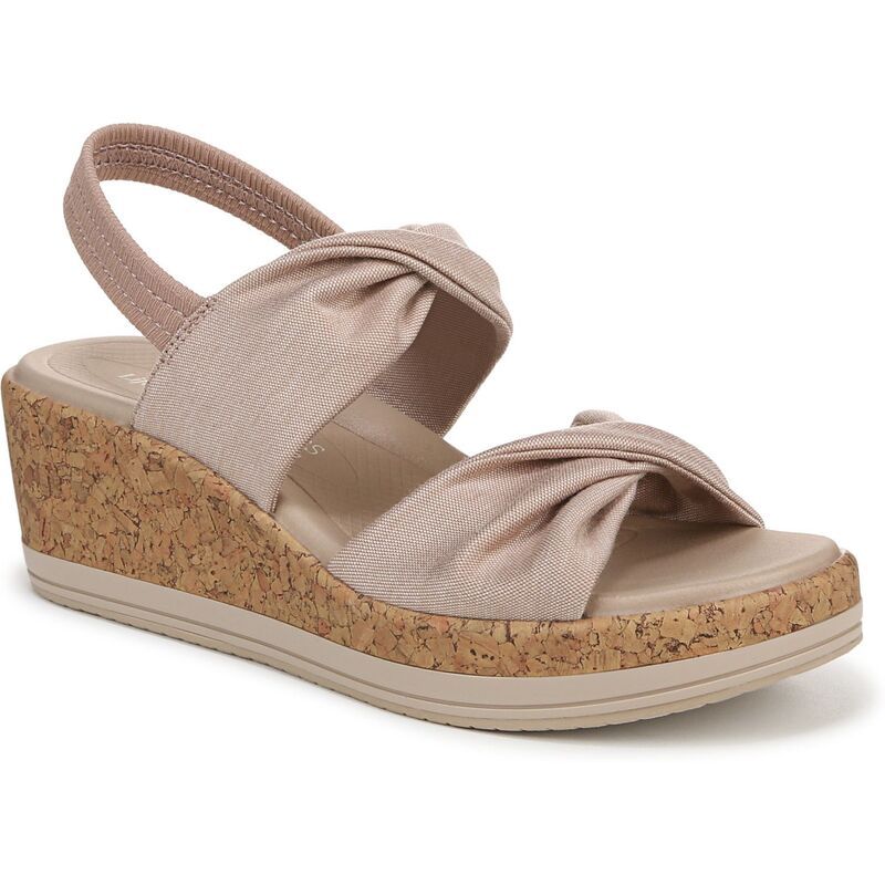 ライフストライド レディース シューズ サンダル LifeStride Riley Womenslingback Wedge Sandals Biscotti 14,805円