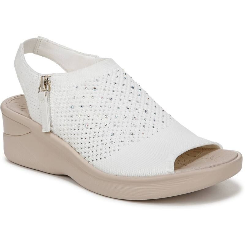 ライフストライド レディース シューズ サンダル LifeStride Starlet Womenslingback Wedges White ホワイト