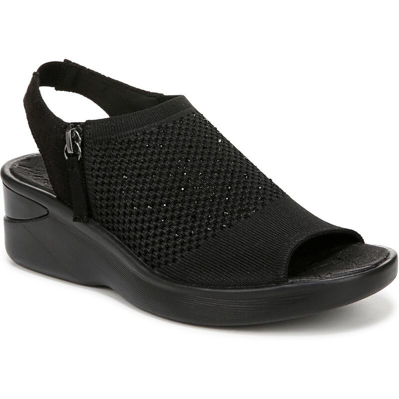ライフストライド レディース シューズ サンダル LifeStride Starlet Womenslingback Wedges Black ブラック