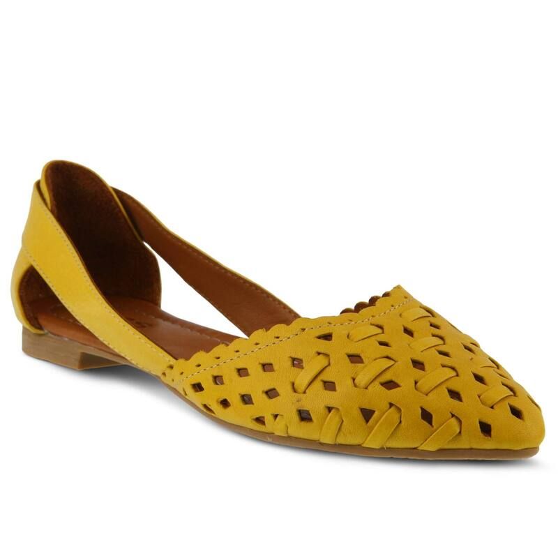 スプリングステップ レディース シューズ サンダル Spring Step Womens Delorse Ballet Flats Yellow イエロー