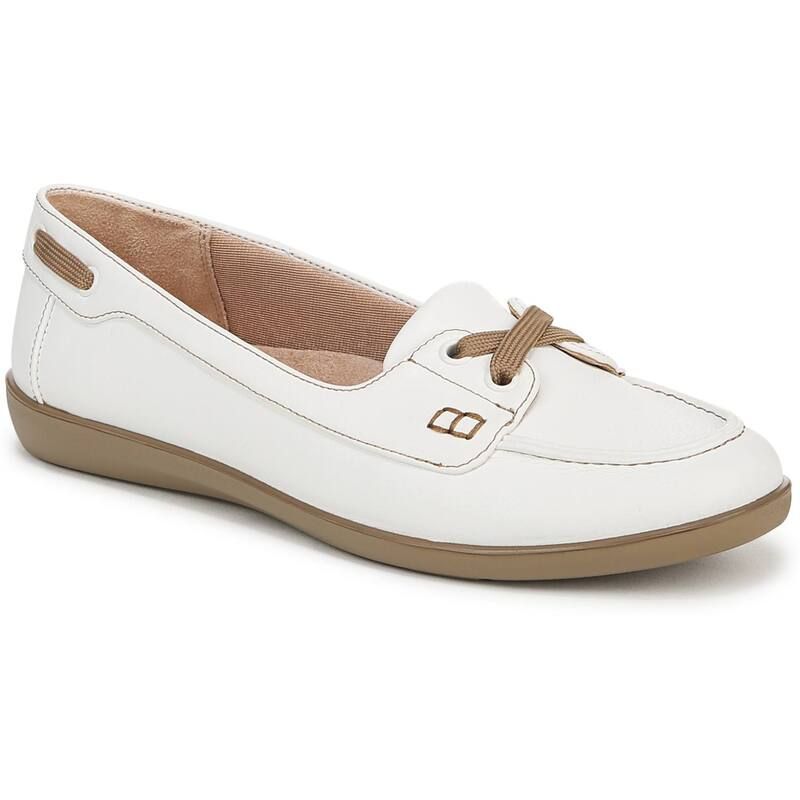 ライフストライド レディース シューズ LifeStride Nautical Womens Boat Shoes White ホワイト