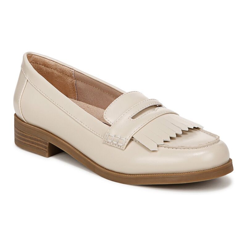 ライフストライド レディース シューズ スリッポン・ローファー LifeStride Santana Womens Loafers Beige ベージュ