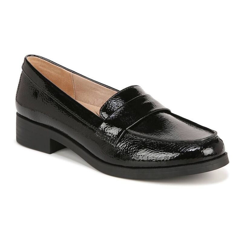 ライフストライド レディース シューズ スリッポン・ローファー LifeStride Sonoma 2 Womens Loafers Black Patent ブラック