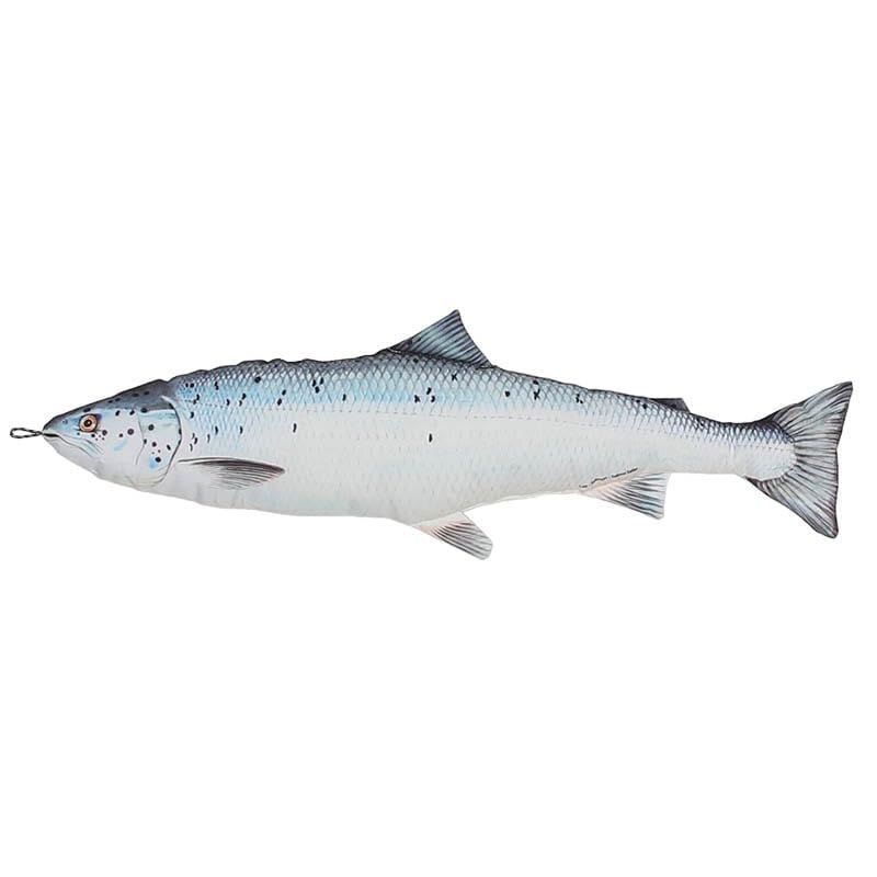 新品 ダルトン(Dulton) フィッシーズ サーモン 65 暮らしに活きる魚のクッション 大きい 抱き枕 海洋生物 北欧 Lax/Salmon/Salmo Salar FISHES 全長65cm Y-0512