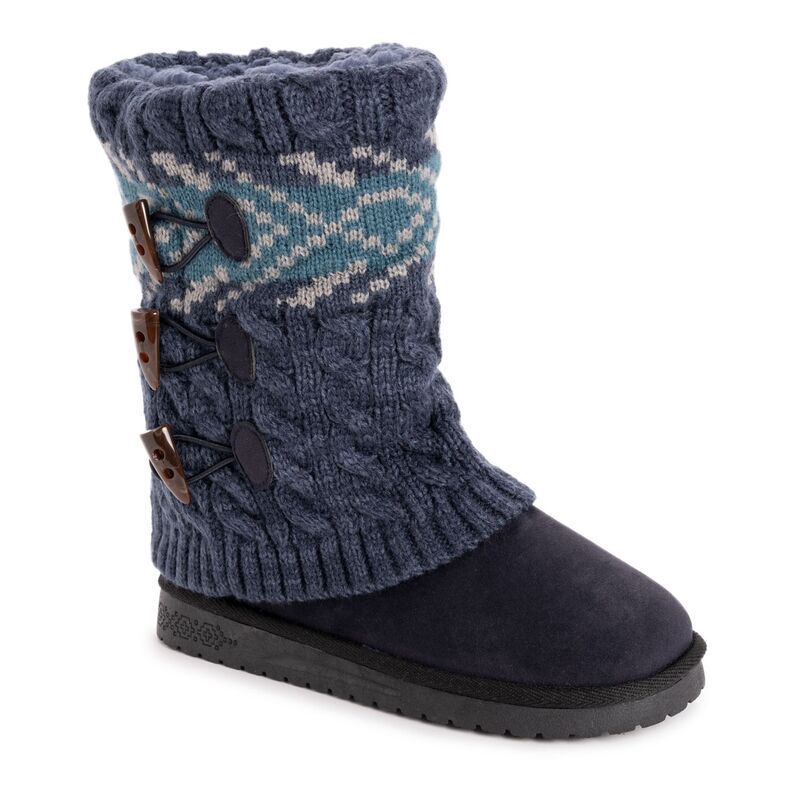 ムクルクス レディース シューズ ブーツ・レインブーツ Essentials by MUK LUKS Cheryl Womens Winter Boots Indigo Marl マール