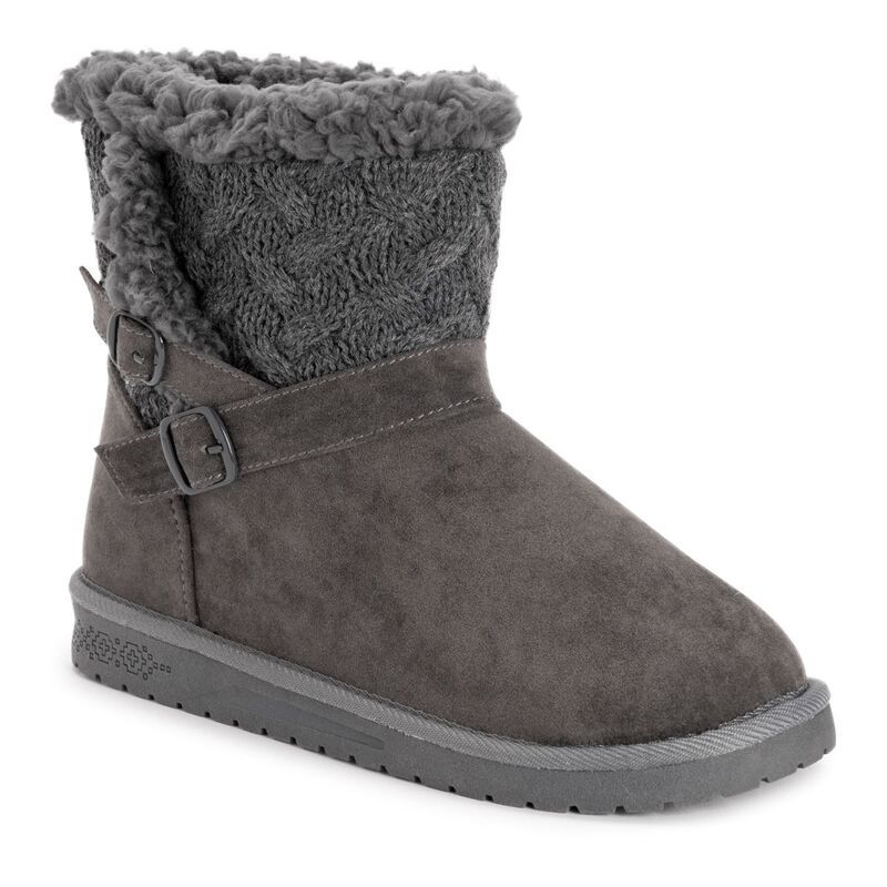 ムクルクス レディース シューズ ブーツ・レインブーツ Essentials by MUK LUKS Alyx Womens Winter Boots Gray グレー