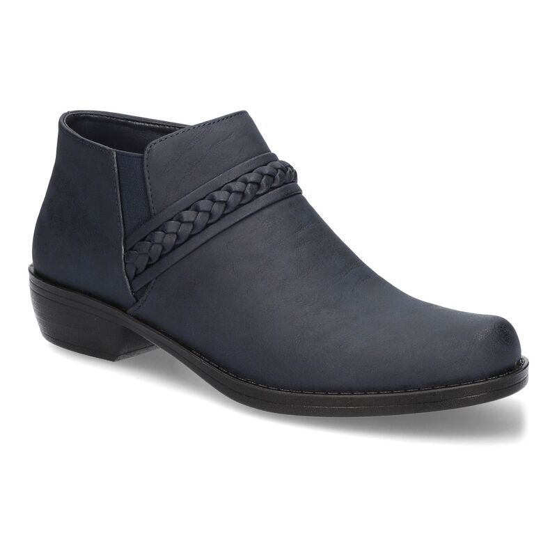 イージーストリート レディース シューズ ブーツ・レインブーツ アンクル Easy Street Jalia Womens Ankle Boots Navy ネイビー