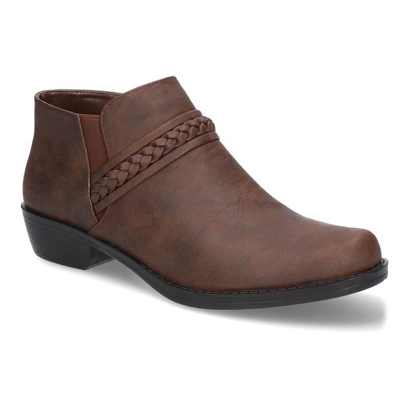 イージーストリート レディース シューズ ブーツ・レインブーツ アンクル Easy Street Jalia Womens Ankle Boots Brown ブラウン