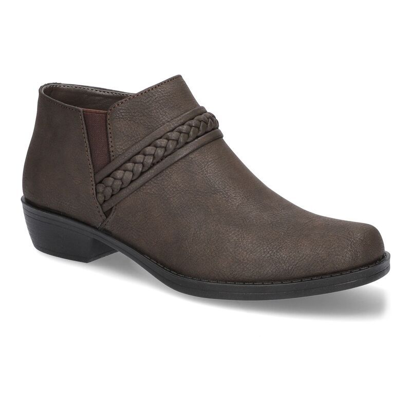 イージーストリート レディース シューズ ブーツ・レインブーツ アンクル Easy Street Jalia Womens Ankle Bootsmoke スモーク