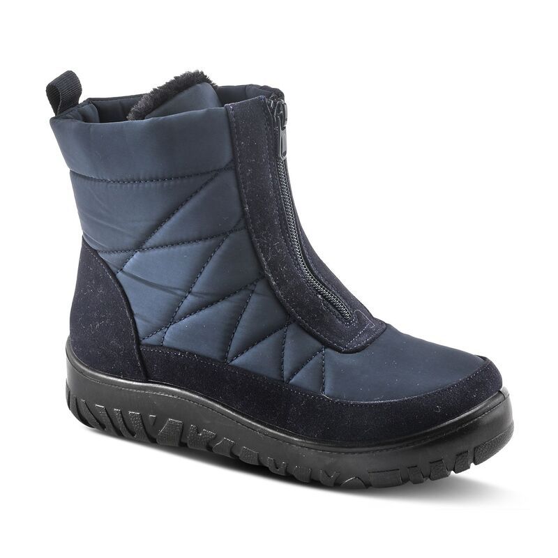 フレクサス レディース シューズ ブーツ・レインブーツ Flexus by Spring Step Lakeeffect Womens Waterproof Snow Boots Navy ネイビー