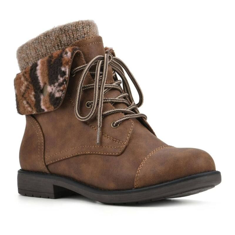 クリフバイホワイトマウンテン レディース シューズ ブーツ・レインブーツ Cliffs by White Mountain Duena Womens Combat Boots Tobacco ホワイト