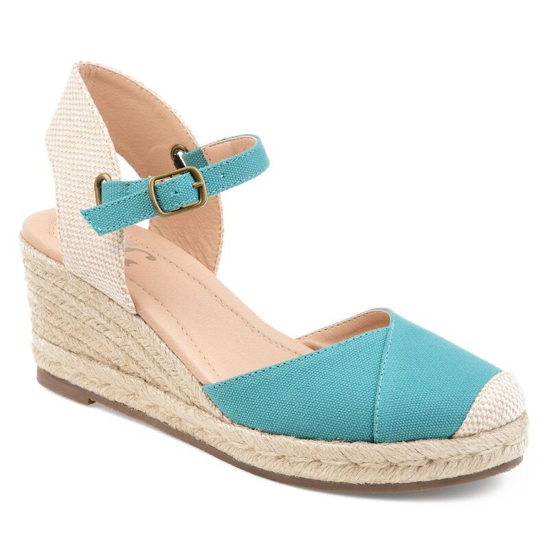 ジュルネ コレクション レディース シューズ サンダル Journee Collection Ashlyn Womens Wedges Teal ティール