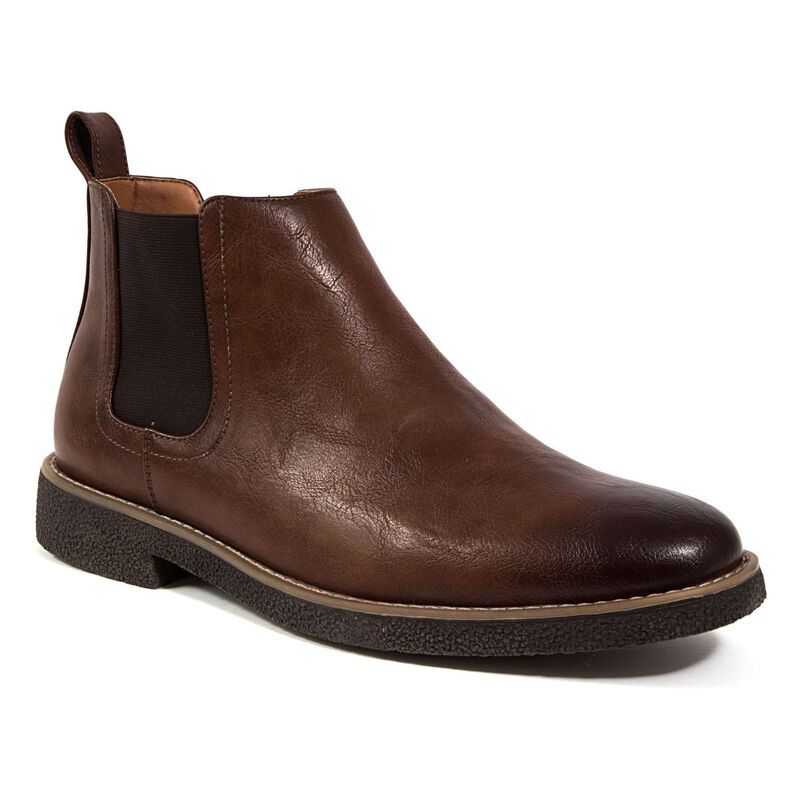 ディアースタッグス メンズ シューズ ブーツ・レインブーツ チェルシーブーツ チェルシー Deer Stags Rockland Mens Chelsea Boots Brown Dark Brown ブラウン