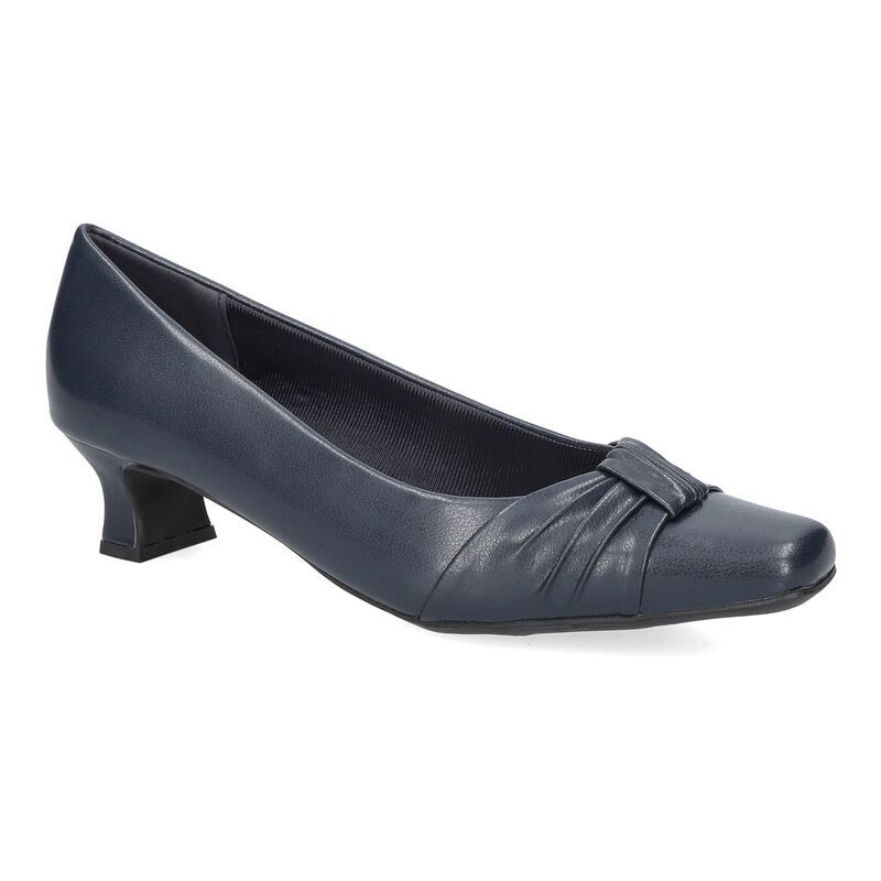 イージーストリート レディース シューズ パンプス Easy Street Waive Womens Dress Pumps New Navy ネイビー