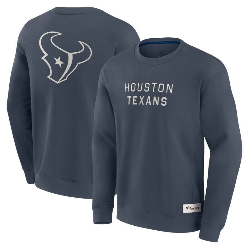 ファナティクス メンズ トップス Tシャツ スウェット Mens Fanatics Navy Houston Texans Elements Future Ground Lettering Pullover Sweatshirtxs Navy ネイビー