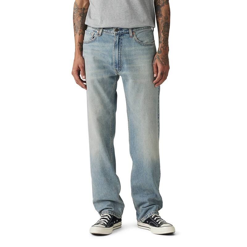 リーバイス メンズ ボトムス デニムパンツ ジーンズ Mens Levis 555 Relaxed Straight Jeans Lead The Way