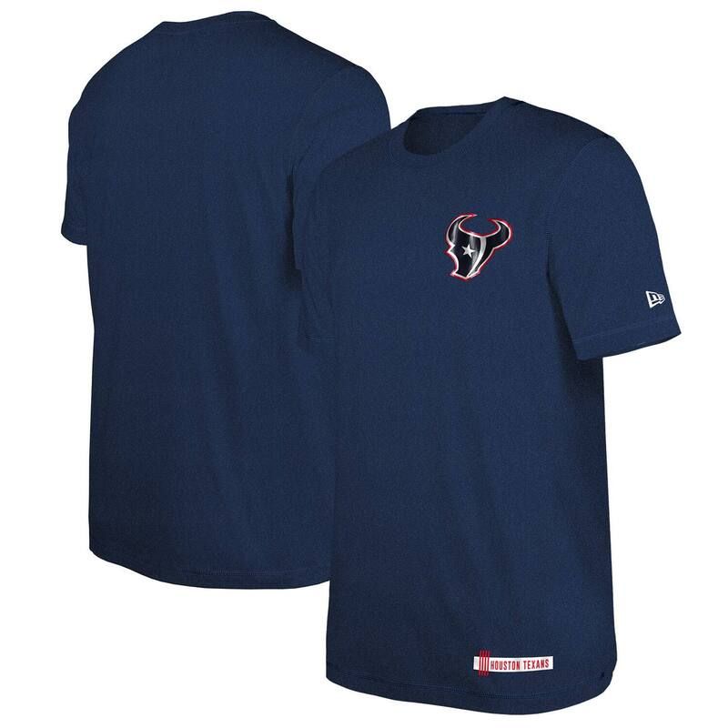 ニューエラ メンズ トップス Tシャツ Mens New Era Navy Houston Texans 2024 NFL Training Camp TShirtxs Navy ネイビー