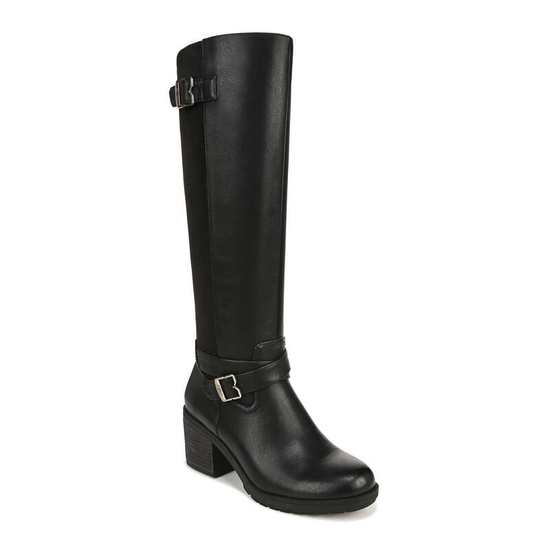 ドクター・ショール レディース シューズ ブーツ・レインブーツ Dr Scholls Prairie Womens Knee High Boots Black ブラック