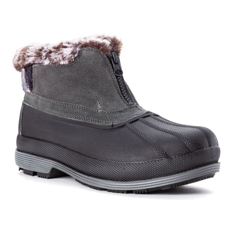 プロペット レディース シューズ ブーツ・レインブーツ Propet Lumi Womens Waterproof Winter Boots Gray グレー