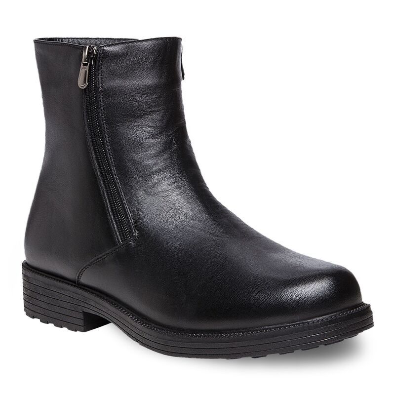 プロペット メンズ シューズ ブーツ・レインブーツ アンクル レザー Propetroy Mens Leather Ankle Boots Black ブラック