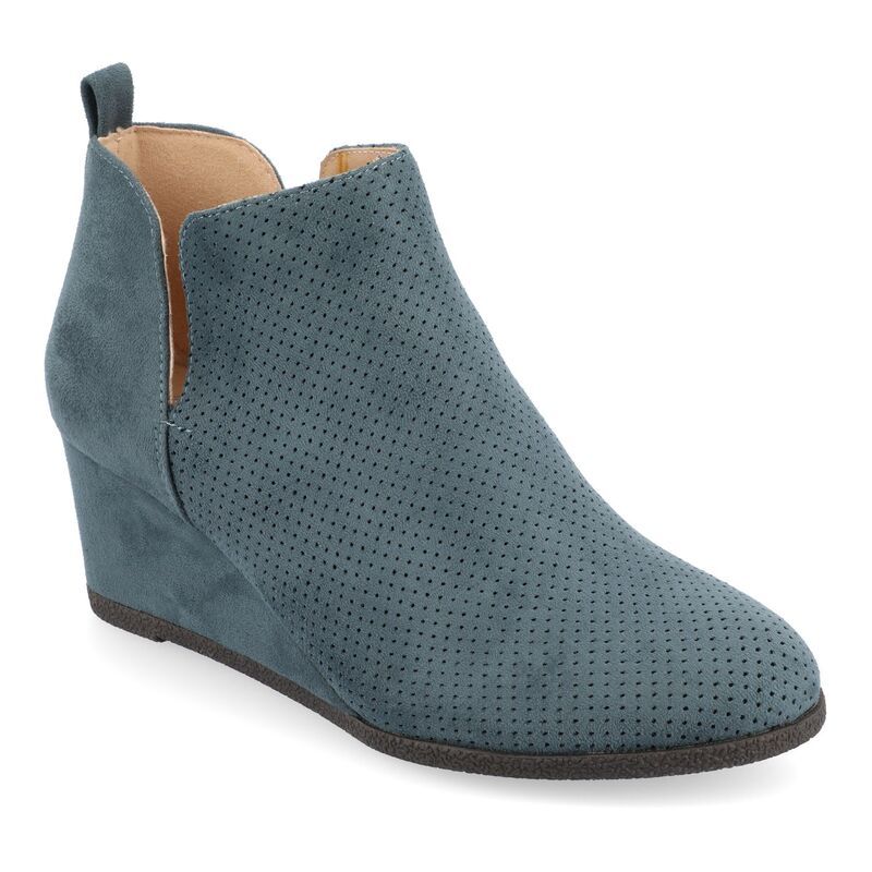 ジュルネ コレクション レディース シューズ ブーツ・レインブーツ アンクル Journee Collection Mylee Womens Ankle Boots Blue ブルー