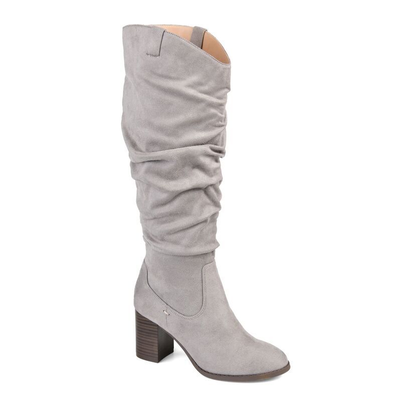 ジュルネ コレクション レディース シューズ ブーツ・レインブーツ Journee Collection Aneil Womens KneeHigh Boots Gray グレー