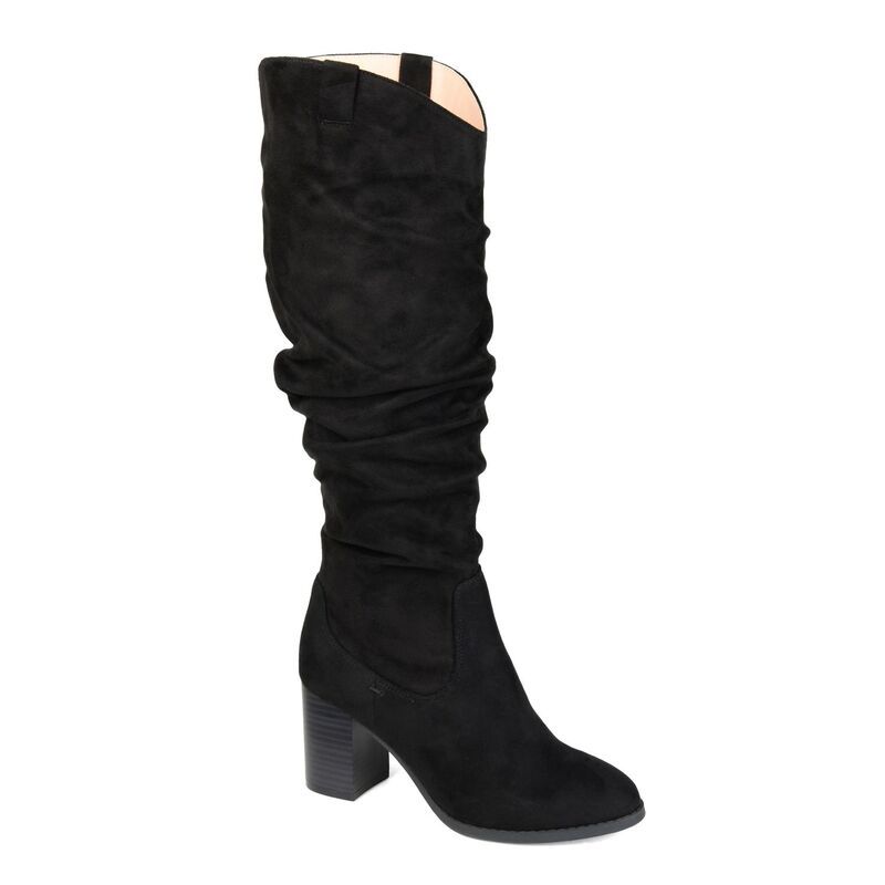 ジュルネ コレクション レディース シューズ ブーツ・レインブーツ Journee Collection Aneil Womens KneeHigh Boots Black ブラック