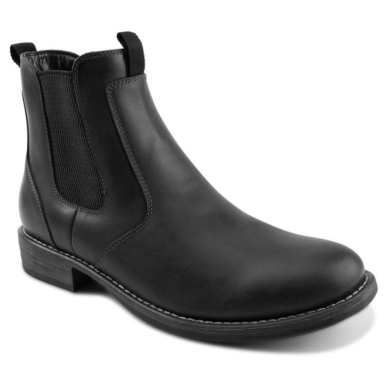 イーストランド メンズ シューズ ブーツ・レインブーツ チェルシーブーツ チェルシー レザー Eastlandaily Double Mens Leather Chelsea Boots Black ブラック