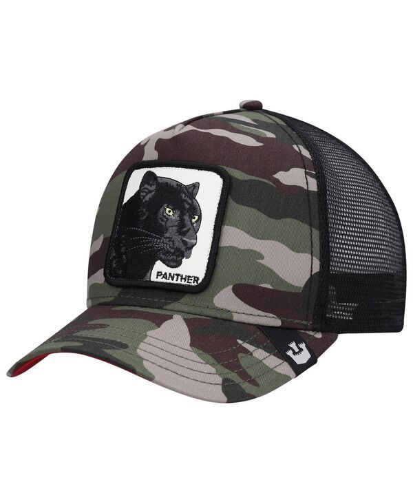 グーリンブラザーズ メンズ アクセサリー 帽子 Goorin Bros Mens Camo The Panther Trucker Adjustable Hat Camo