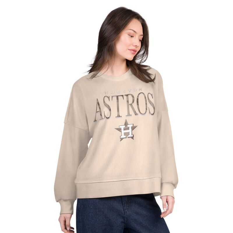 ジースリー フォーハー バイ カール バンクス レディース トップス Tシャツ スウェット Womens GIII 4Her by Carl Banksand Houston Astros Oversized Vet II Sweatshirt Ast Mul