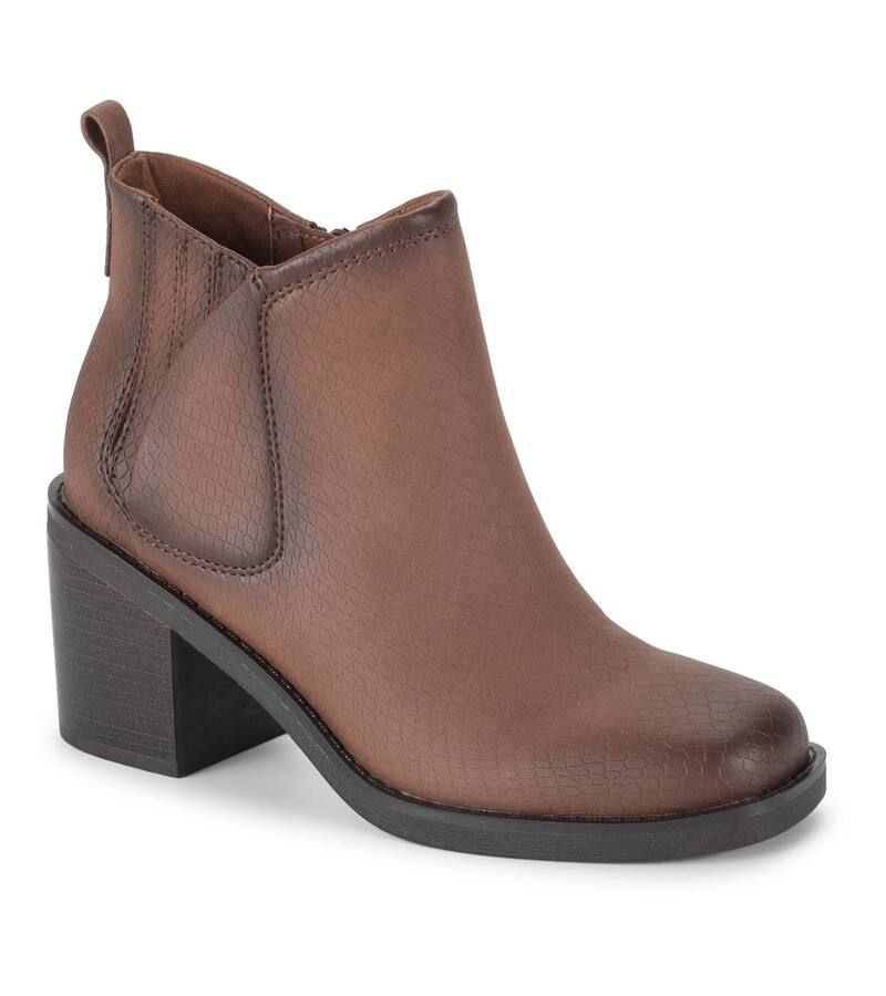 ベアトラップス レディース シューズ ブーツ・レインブーツ アンクル ヒール Baretraps Maria Womens Block Heel Ankle Boots Oak
