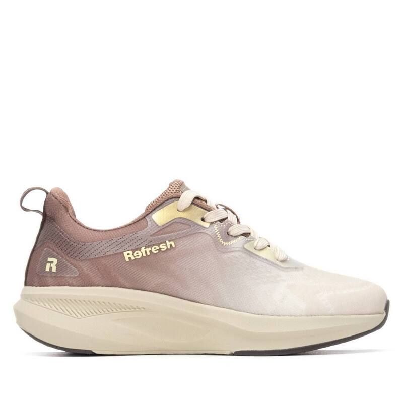 リフレッシュ レディース シューズ スニーカー Refresh Womens Casual Sneakers 173114 Beige ベージュ