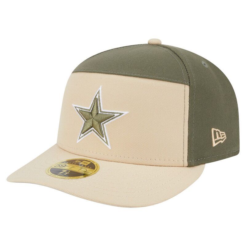 ニューエラ メンズ アクセサリー 帽子 Mens New Era Light BeigeOlive Dallas Cowboys 2Tone Color Pack Split Panel 59FIFTY Fitted Hat Cow Lt Bei オリーブ 10,281円