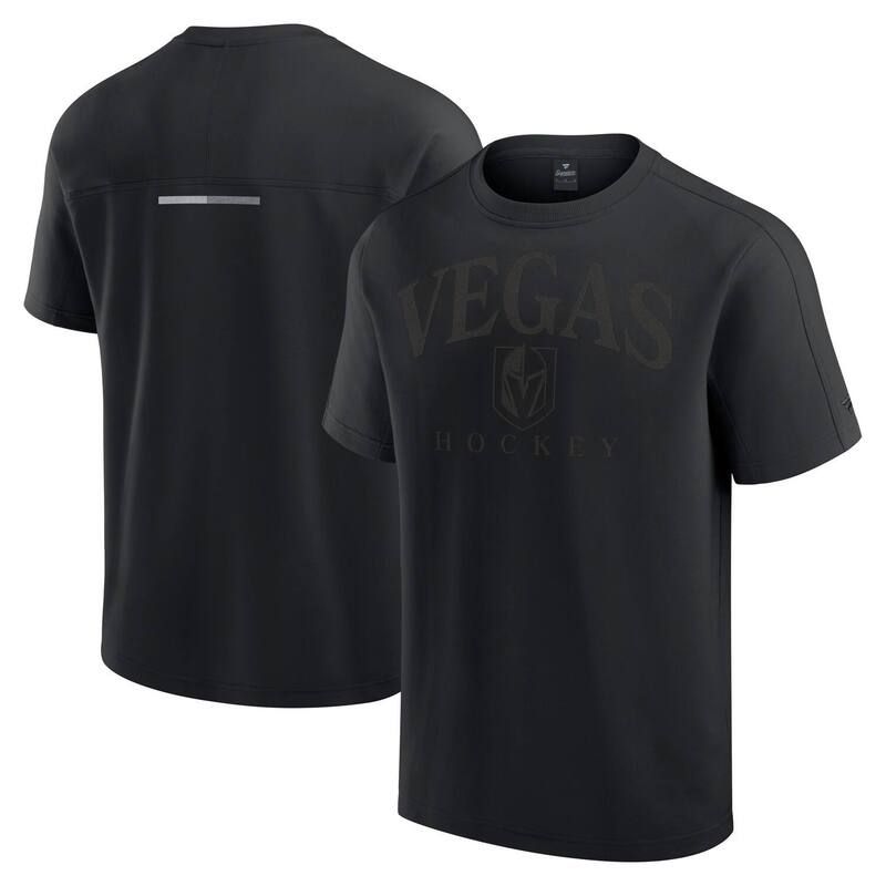 ファナティクス メンズ トップス Tシャツ Mens Fanatics Black Vegas Golden Knights Elements Flex TriBlend TShirt Lvk Black ブラック